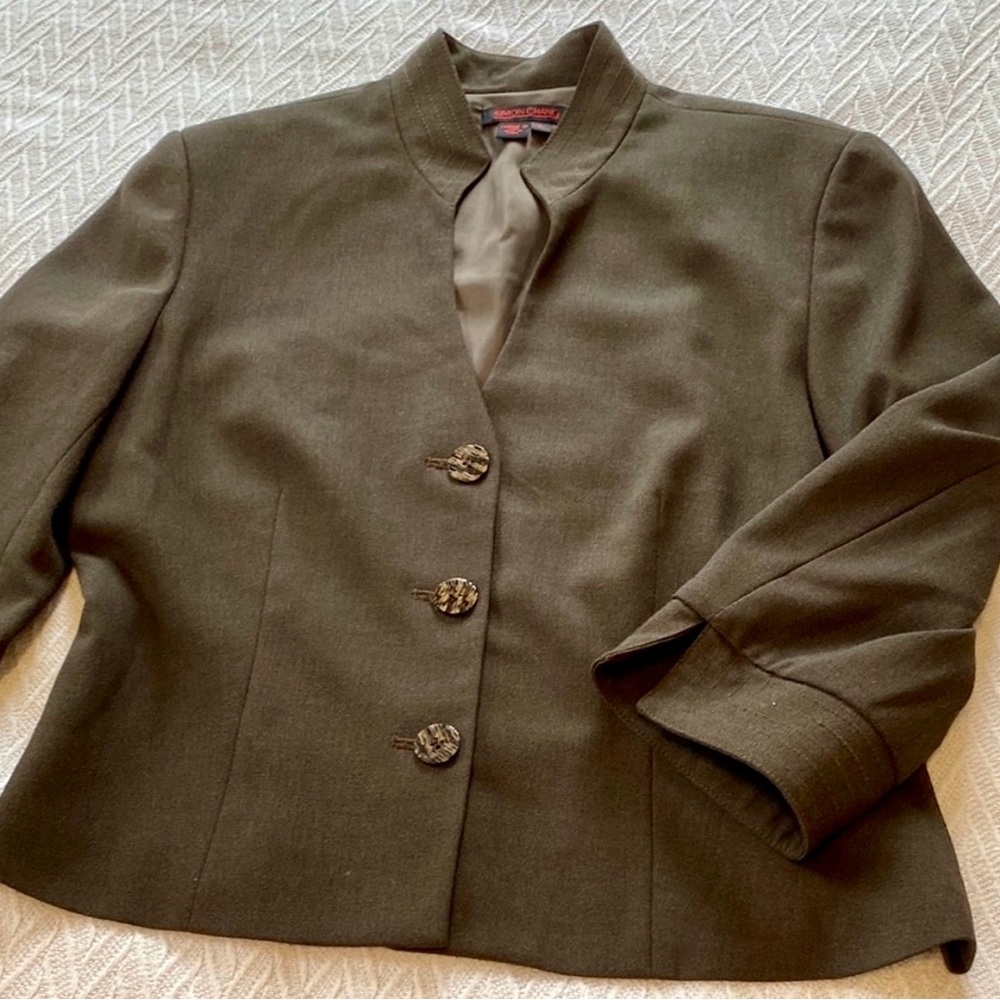 SIMON CHANG - DESIGNER WOMEN’S SUIT - Picture 10 of 15